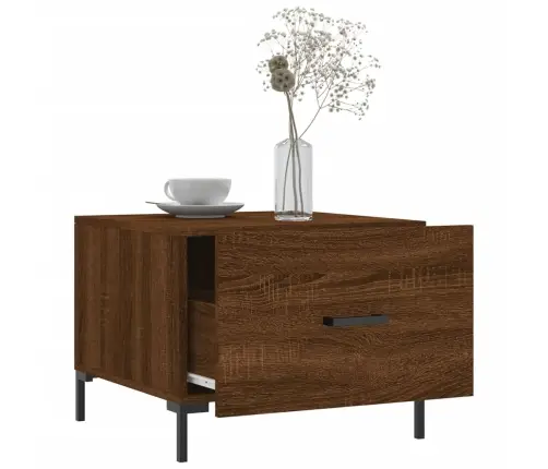 Kohvilaud, Pruun Tamm, 50 X 50 X 40 cm Tehispuit