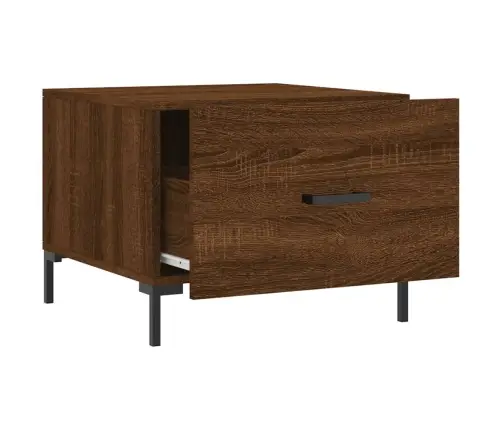 Kohvilaud, Pruun Tamm, 50 X 50 X 40 cm Tehispuit