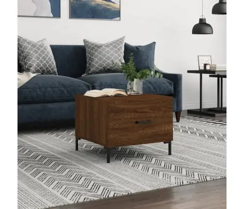 Kohvilaud, Pruun Tamm, 50 X 50 X 40 cm Tehispuit