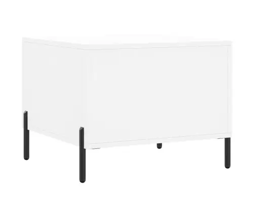 Kavos Staliukai, 2Vnt., Balti, 50X50X40cm Apdirbta Mediena