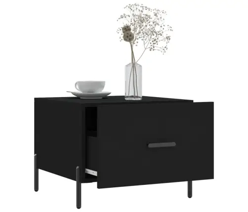 Kohvilaud, Must, 50X50X40 cm Tehispuit