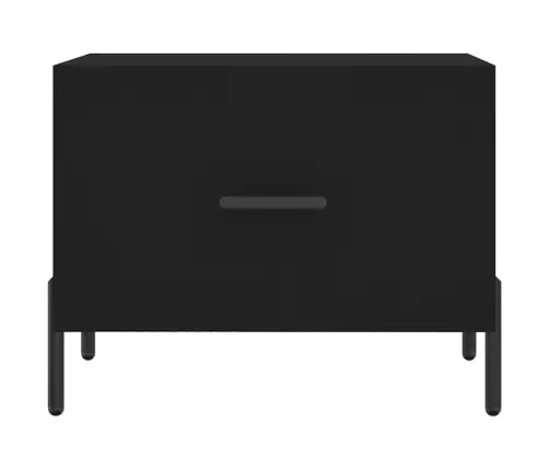 Kohvilaud, Must, 50X50X40 cm Tehispuit
