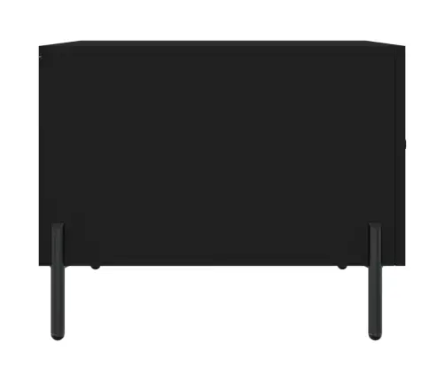 Kohvilaud, Must, 50X50X40 cm Tehispuit