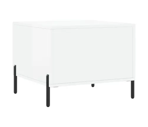 Kafijas Galdiņi, 2 Gab., Balti, 50X50X40 Cm, Inženierijas Koks Vidaxl