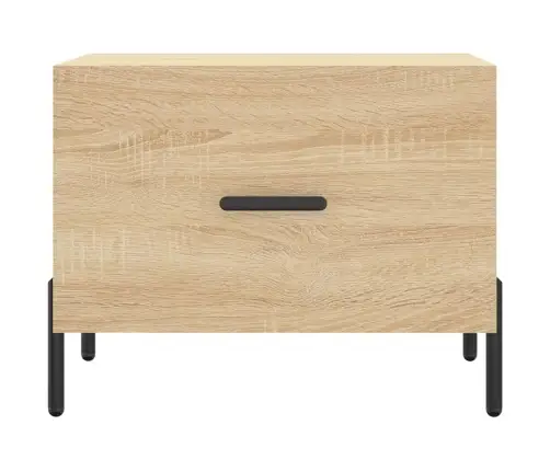 Kavos Staliukas, Sonoma Ąžuolo, 50X50X40cm Apdirbta Mediena