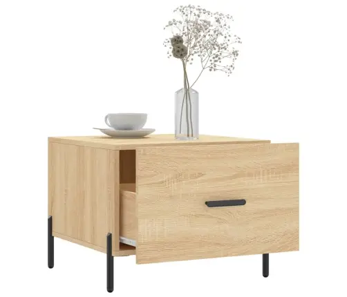 Kohvilaud, 2 Tk,Sonoma Tamm, 50 X 50 X 40 cm Tehispuit