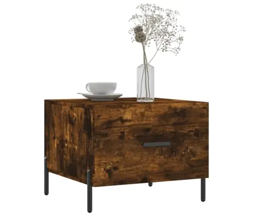 Kafijas Galdiņi, 2 Gab., Ozola, 50X50X40 Cm, Inženierijas Koks Vidaxl