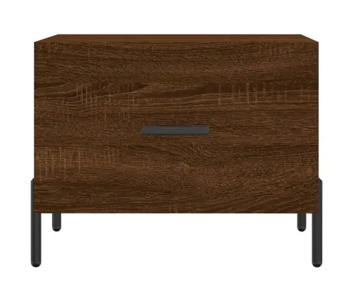 Kavos Staliukas, Rudas Ąžuolo, 50X50X40cm Apdirbta Mediena