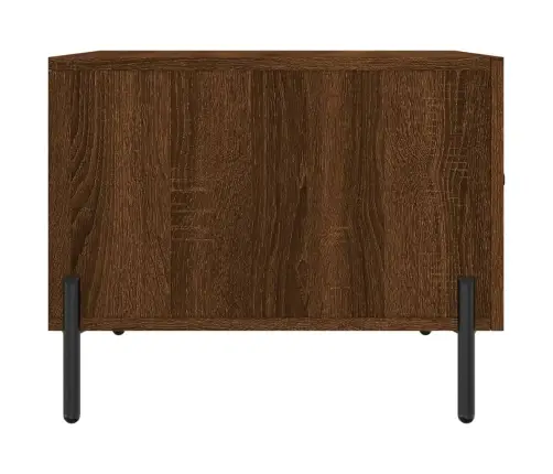 Kafijas Galdiņi, 2 Gab., Ozola, 50X50X40 Cm, Inženierijas Koks Vidaxl