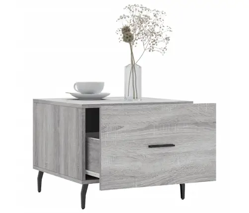 Kavos Staliukai, 2Vnt., Pilki Ąžuolo, 50X50X40cm Mediena Kavos Staliukai, 2Vnt., Pilki Ąžuolo, 50X50X40cm Mediena