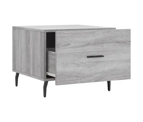 Kavos Staliukai, 2Vnt., Pilki Ąžuolo, 50X50X40cm Mediena Kavos Staliukai, 2Vnt., Pilki Ąžuolo, 50X50X40cm Mediena