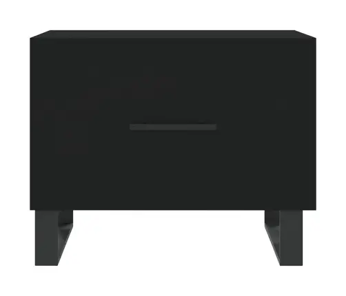 Kohvilaud, Must, 50X50X40 cm Tehispuit