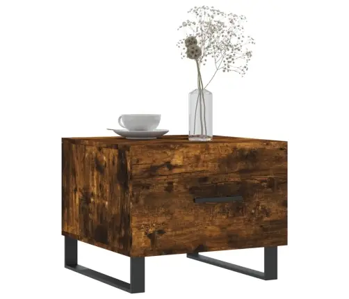 Kafijas Galdiņi, 2 Gab., Ozola, 50X50X40 Cm, Inženierijas Koks Vidaxl