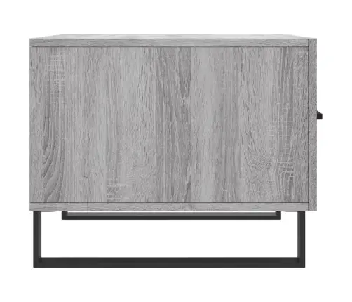 Kafijas Galdiņš, Pelēcīga Ozolkoka, 50X50X40Cm Vidaxl