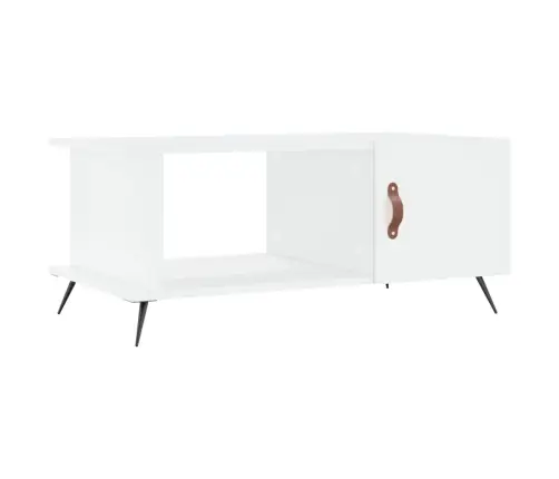 Kohvilaud, Valge, 90 X 50 X 40 cm Tehispuit