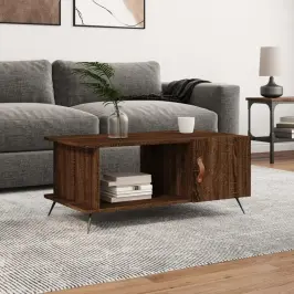 Kafijas Galdiņš, Ozolkoka Krāsa, 90X50X40 Cm, Inženierijas Koks Vidaxl