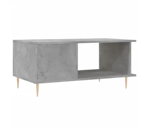 Kohvilaud, Betoonhall, 90 X 50 X 40 cm Tehispuit