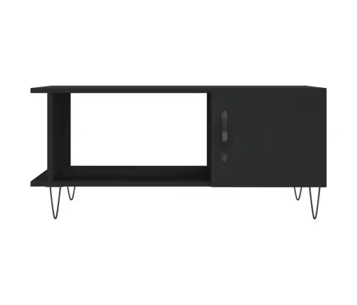 Kohvilaud, Must, 90 X 50 X 40 cm Tehispuit