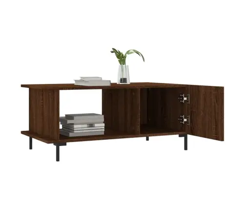 Kafijas Galdiņš, Ozolkoka Krāsa, 90X50X40 Cm, Inženierijas Koks Vidaxl