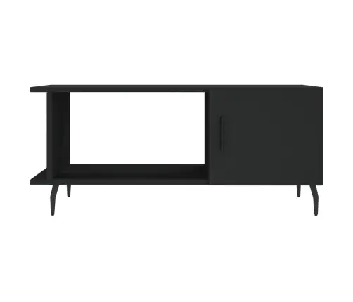 Kafijas Galdiņš, Melns, 90X50X40 Cm, Inženierijas Koks Vidaxl