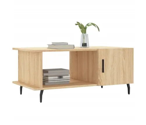 Kafijas Galdiņš, Ozola Krāsa, 90X50X40 Cm, Inženierijas Koks Vidaxl