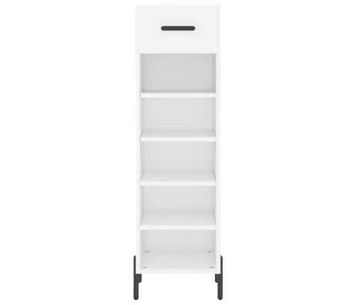 Jalatsikapp, Valge, 30 X 35 X 105 cm Tehispuit