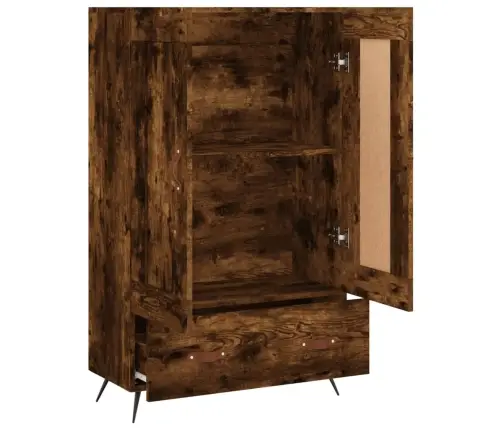 Augstais Skapītis, Ozolkoka, 69,5X31X115 Cm, Inženierijas Koks Vidaxl