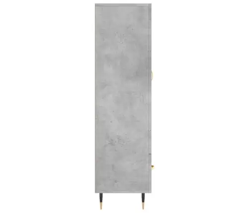 Kõrge Kapp, Betoonhall, 69,5 X 31 X 115 cm Tehispuit