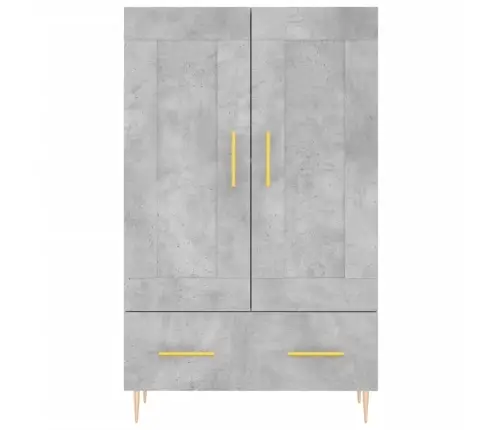 Augstais Skapītis, Pelēks, 69,5X31X115 Cm, Inženierijas Koks Vidaxl Augstais Skapītis, Pelēks, 69,5X31X115 Cm, Inženierijas Koks Vidaxl