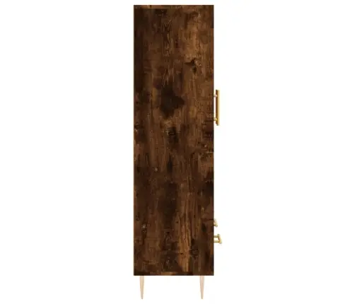 Kõrge Kapp, Suitsutatud Tamm, 69,5 X 31 X 115 cm Tehispuit