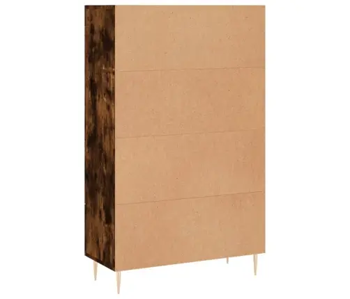 Kõrge Kapp, Suitsutatud Tamm, 69,5 X 31 X 115 cm Tehispuit