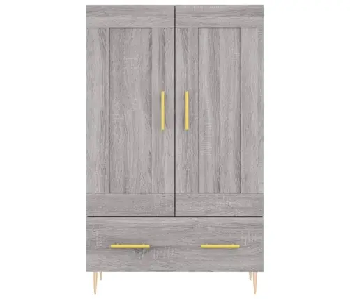 Augstais Skapītis, Pelēks, 69,5X31X115 Cm, Inženierijas Koks Vidaxl Augstais Skapītis, Pelēks, 69,5X31X115 Cm, Inženierijas Koks Vidaxl