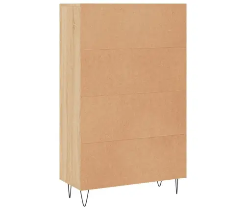 Augstais Skapītis, Koka Krāsa, 69,5X31X115Cm, Inženierijas Koks Vidaxl