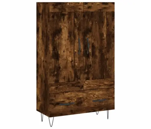 Augstais Skapītis, Ozolkoka, 69,5X31X115 Cm, Inženierijas Koks Vidaxl