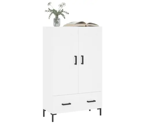 Kõrge Kapp, Valge, 69,5 X 31 X 115 cm Tehispuit