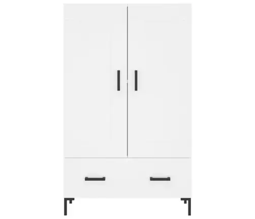 Kõrge Kapp, Valge, 69,5 X 31 X 115 cm Tehispuit