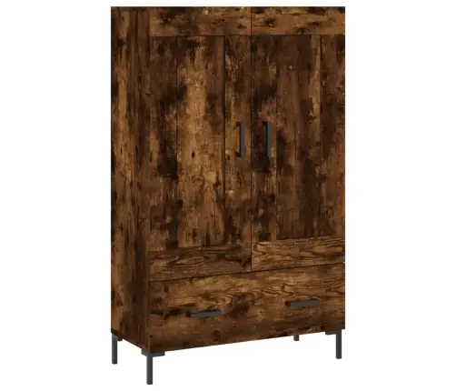 Augstais Skapītis, Ozolkoka, 69,5X31X115 Cm, Inženierijas Koks Vidaxl Augstais Skapītis, Ozolkoka, 69,5X31X115 Cm, Inženierijas Koks Vidaxl