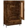Augstais Skapītis, Ozolkoka, 69,5X31X115 Cm, Inženierijas Koks Vidaxl Augstais Skapītis, Ozolkoka, 69,5X31X115 Cm, Inženierijas Koks Vidaxl