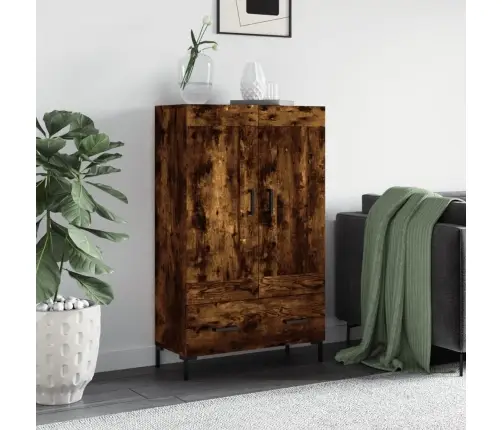 Augstais Skapītis, Ozolkoka, 69,5X31X115 Cm, Inženierijas Koks Vidaxl Augstais Skapītis, Ozolkoka, 69,5X31X115 Cm, Inženierijas Koks Vidaxl