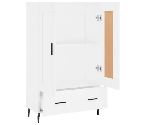 Kõrge Kapp, Valge, 69,5 X 31 X 115 cm Tehispuit