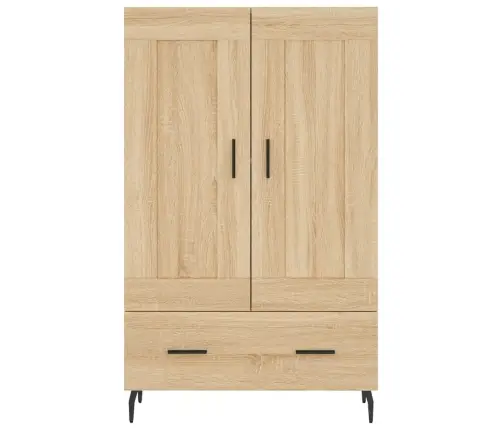 Augstais Skapītis, Koka Krāsa, 69,5X31X115Cm, Inženierijas Koks Vidaxl