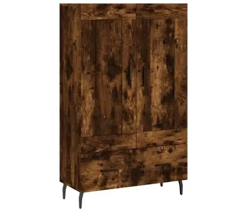 Augstais Skapītis, Ozolkoka, 69,5X31X115 Cm, Inženierijas Koks Vidaxl