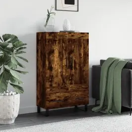 Kõrge Kapp, Suitsutatud Tamm, 69,5 X 31 X 115 cm Tehispuit