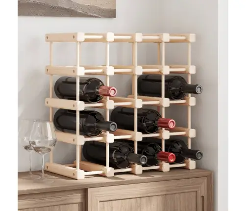 Veiniriiul 20 Pudelile, 46,5 X 23 X 46,5 cm Männipuit