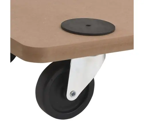 Ratastega Alused 6 Tk, Ristküliku Kuju, Tehispuit