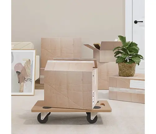 Ratastega Alused 6 Tk, Ristküliku Kuju, Tehispuit