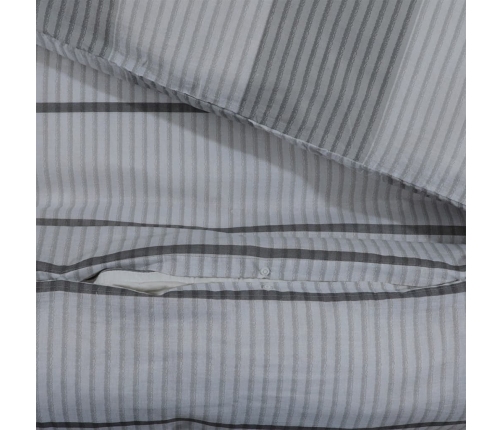 Patalynės Komplektas, Pilkos Spalvos, 140X200cm Medvilnė