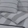 Patalynės Komplektas, Pilkas, 155X220cm Medvilnė