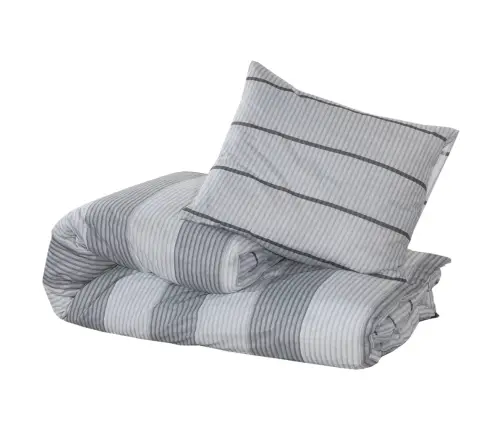 Voodipesukomplekt, Hall, 225 X 220 cm Puuvill