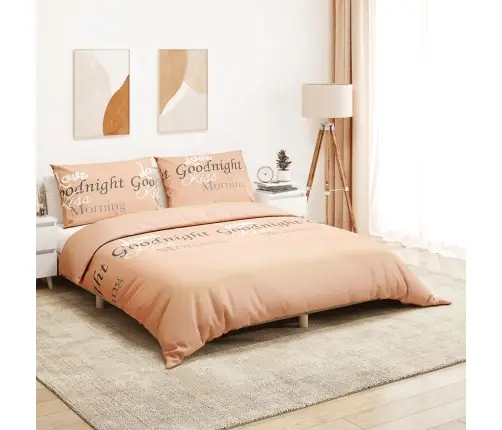 Tekikotikomplekt Roosa 220X240 Cm Puuvill